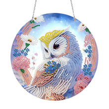 Load image into Gallery viewer, Owl/Frog/Dragonfly-Double Sided Drill-Diamond Pendant