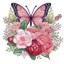 Load image into Gallery viewer, Butterfly-Partial Special Diamond Painting-30x30cm