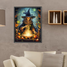Load image into Gallery viewer, Witch-Full Round Diamond Painting-30x40cm