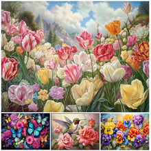 Load image into Gallery viewer, Bouquet-Full Square Diamond Painting-40x30cm