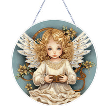 Load image into Gallery viewer, Angel Girl-Single Side Drill-Diamond Pendant