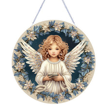 Load image into Gallery viewer, Angel Girl-Single Side Drill-Diamond Pendant