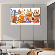 Load image into Gallery viewer, Winnie the Pooh-Full Round Diamond Painting-70x40cm-Large Size