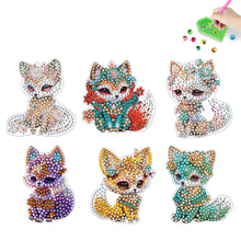 Load image into Gallery viewer, 5/6/7Pcs/Set-Animal-Diamond Painting Magnet Refrigerator