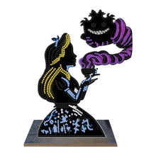 Load image into Gallery viewer, Disney Silhouette-Single Side Drill-Wooden Diamond Desktop Ornament