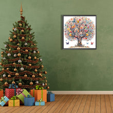 Load image into Gallery viewer, Butterfly Tree-Full Round Diamond Painting-40x40cm