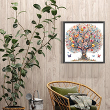 Load image into Gallery viewer, Butterfly Tree-Full Round Diamond Painting-40x40cm