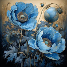 Load image into Gallery viewer, Poppy-Full Round Diamond Painting-30x30cm