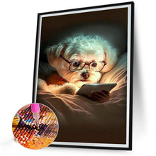 Load image into Gallery viewer, Dog-Full Square Diamond Painting-30x40cm