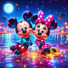 Load image into Gallery viewer, Mickey-Full Round Diamond Painting-30x30cm