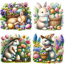 Load image into Gallery viewer, Easter Bunny-Full Square Diamond Painting-30x30cm