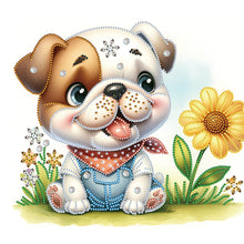 Load image into Gallery viewer, Bulldog-Partial Special Diamond Painting-35x30cm