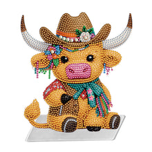 Load image into Gallery viewer, Animal-Single Side Drill-Acrylic Diamond Desktop Ornament