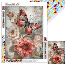 Load image into Gallery viewer, Flower-Full Square Diamond Painting-30x40cm