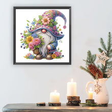 Load image into Gallery viewer, Flower Gnome-Partial Special Diamond Painting-30x30cm