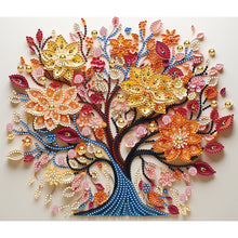 Load image into Gallery viewer, Life Tree-Partial Special Diamond Painting-35x30cm
