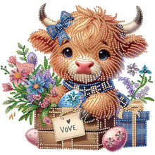 Load image into Gallery viewer, Highland Yak-Partial Special Diamond Painting-30x30cm