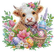 Load image into Gallery viewer, Highland Yak-Partial Special Diamond Painting-30x30cm