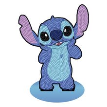 Load image into Gallery viewer, Stitch-Single Side Drill-Wooden Diamond Desktop Ornament