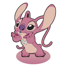 Load image into Gallery viewer, Stitch-Single Side Drill-Wooden Diamond Desktop Ornament