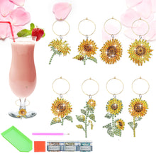 Load image into Gallery viewer, 6/8Pcs/Set-Animal-Wine Glass Pendant-Diamond Pendant-JH-JBG017