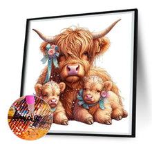 Load image into Gallery viewer, Animal Yak-Full Round Diamond Painting-30x30cm