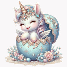 Load image into Gallery viewer, Jeweled Dinosaur Egg-Full Round Diamond Painting-30x30cm