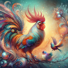 Load image into Gallery viewer, Outdoor Cock-Full Round Diamond Painting-30x30cm