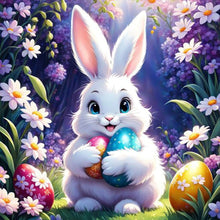 Load image into Gallery viewer, Easter Bunny Egg-Full Round Diamond Painting-30x30cm