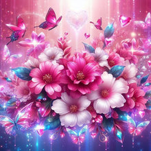 Load image into Gallery viewer, Butterfly-Full Round Diamond Painting-30x30cm