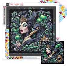 Load image into Gallery viewer, Dark Villain Maleficent-Full Square Diamond Painting-40x40cm