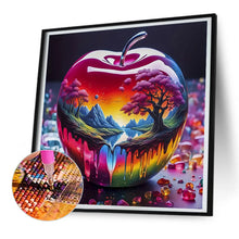 Load image into Gallery viewer, Crystal Apple-Full Round Diamond Painting-30x30cm