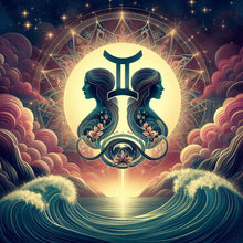 Load image into Gallery viewer, Twelve Zodiac Signs-Full Round Diamond Painting-30x30cm