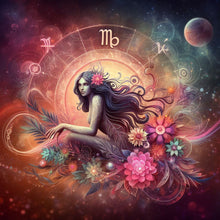 Load image into Gallery viewer, Twelve Zodiac Signs-Full Round Diamond Painting-30x30cm