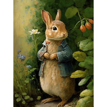 Load image into Gallery viewer, Easter Bunny-Full Round Diamond Painting-30x40cm