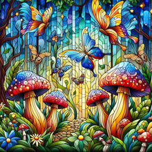 Load image into Gallery viewer, Flower-Full Round Diamond Painting-30x30cm