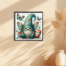 Load image into Gallery viewer, Butterfly Gnome-Full Round Diamond Painting-30x30cm