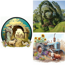 Load image into Gallery viewer, Jesus-Full Round Diamond Painting-35x35cm