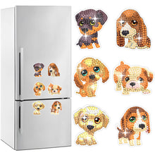 Load image into Gallery viewer, 6/8/10Pcs/Set-Animal-Diamond Painting Magnet Refrigerator