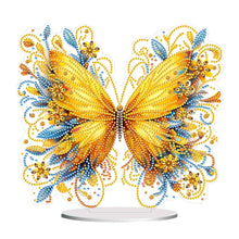 Load image into Gallery viewer, Butterfly-Single Side Drill-Acrylic Diamond Desktop Ornament