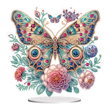 Load image into Gallery viewer, Butterfly-Single Side Drill-Acrylic Diamond Desktop Ornament