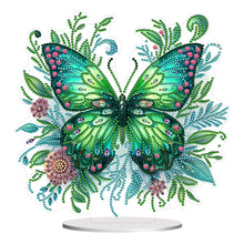 Load image into Gallery viewer, Butterfly-Single Side Drill-Acrylic Diamond Desktop Ornament