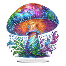 Load image into Gallery viewer, Mushroom-Single Side Drill-Acrylic Diamond Desktop Ornament