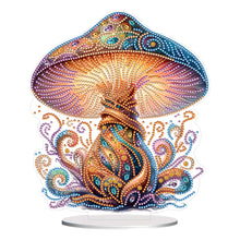 Load image into Gallery viewer, Mushroom-Single Side Drill-Acrylic Diamond Desktop Ornament