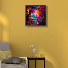 Load image into Gallery viewer, Rainbow Tree Of Life-Full Round Diamond Painting-35x35cm