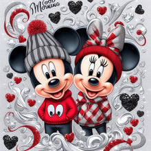 Load image into Gallery viewer, Mickey Mouse-Full Round Diamond Painting-40x40cm