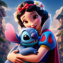 Load image into Gallery viewer, Stitch-Full Round Diamond Painting-30x30cm