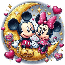 Load image into Gallery viewer, Disney Mickey Mouse-Full Round Diamond Painting-30x30cm