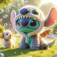 Load image into Gallery viewer, Stitch-Full Round Diamond Painting-30x30cm