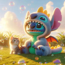 Load image into Gallery viewer, Stitch-Full Round Diamond Painting-30x30cm